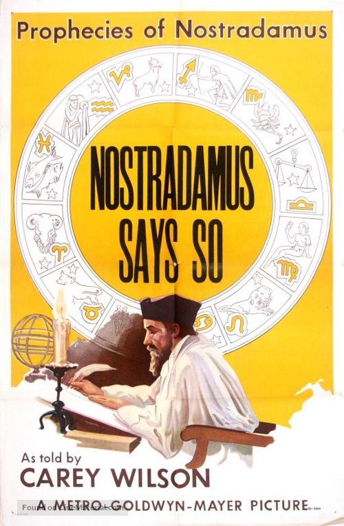 Nostradamus Says So! - Movie Poster