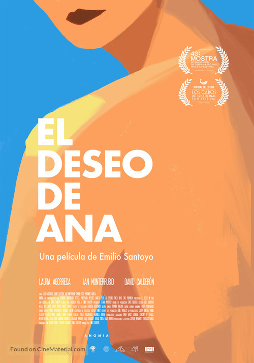 El deseo de Ana - Mexican Movie Poster