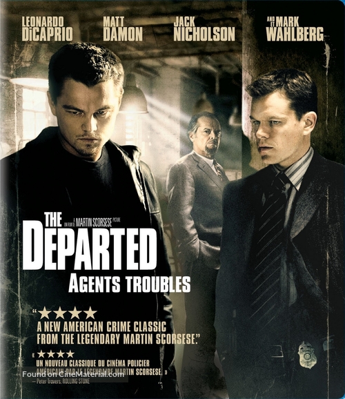 The Departed - Canadian Blu-Ray movie cover