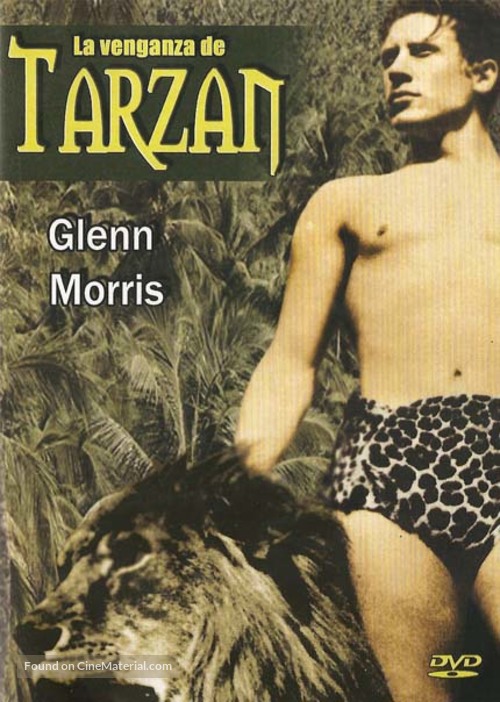 Tarzan&#039;s Revenge - Spanish DVD movie cover