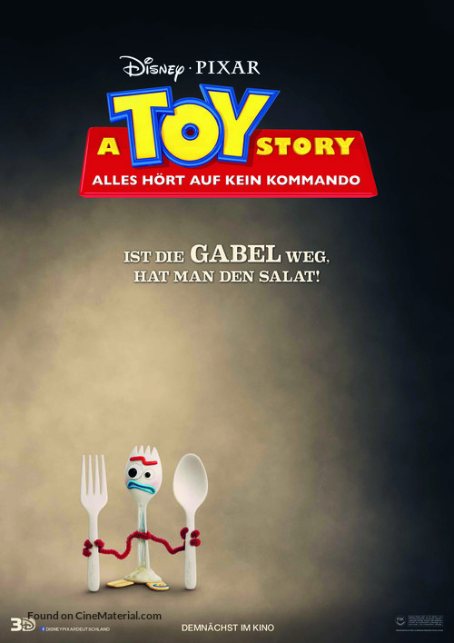 Toy Story 4 - German Movie Poster