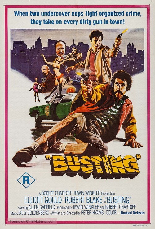 Busting - Australian Movie Poster