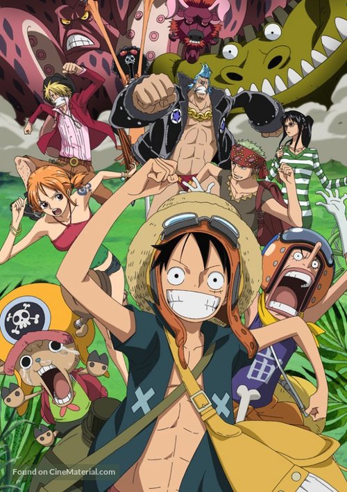 One Piece Film: Strong World - Japanese Key art