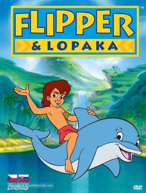 &quot;Flipper &amp; Lopaka&quot; - Czech DVD movie cover