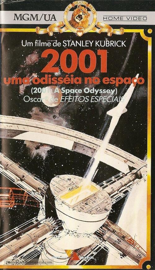 2001: A Space Odyssey - Brazilian VHS movie cover