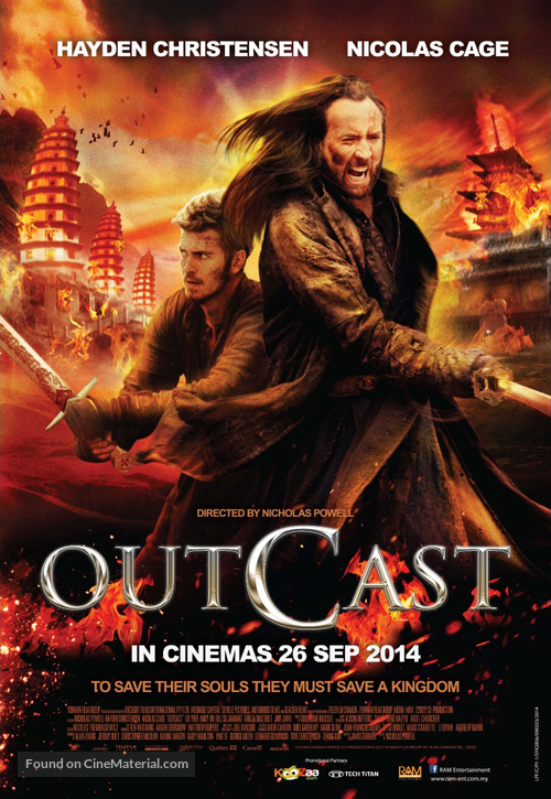 Outcast - Malaysian Movie Poster