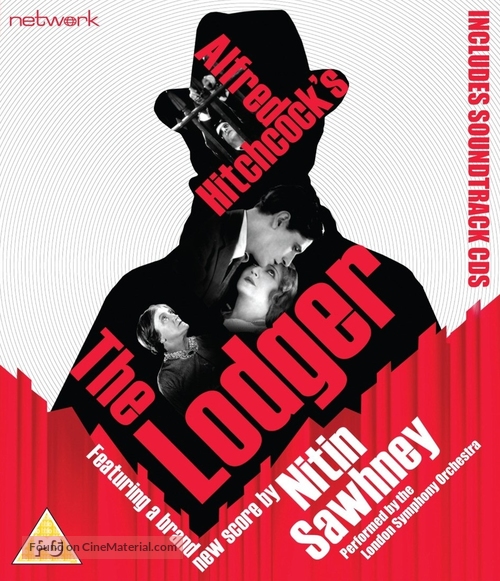 The Lodger - British Blu-Ray movie cover
