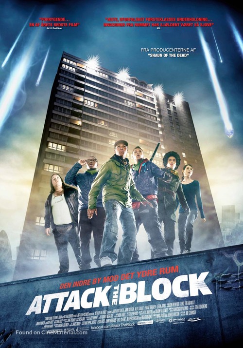 Attack the Block - Danish Movie Poster