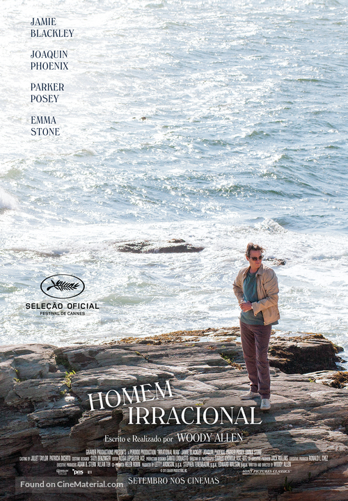 Irrational Man - Portuguese Movie Poster