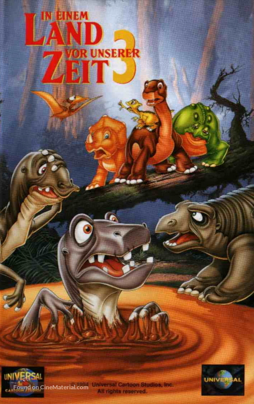 The Land Before Time 3 - German Movie Cover
