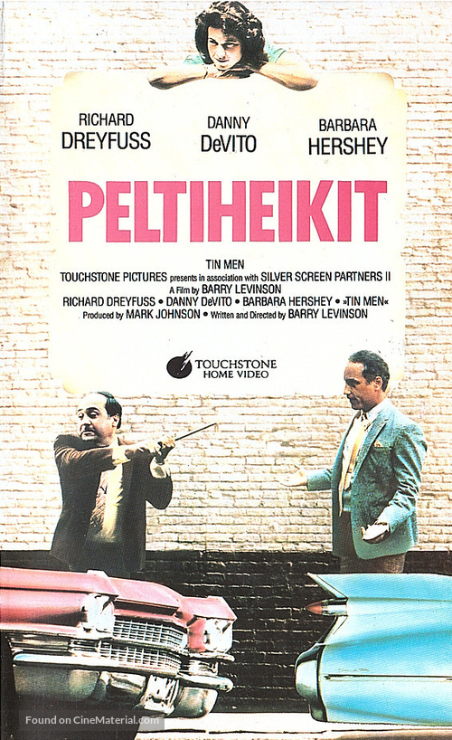 Tin Men - Finnish VHS movie cover