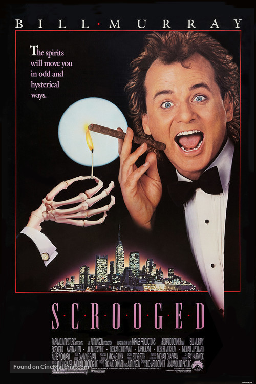 Scrooged - Movie Poster