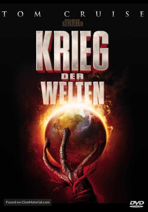 War of the Worlds - German DVD movie cover