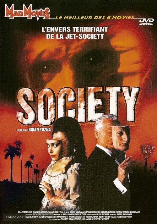 Society - French DVD movie cover