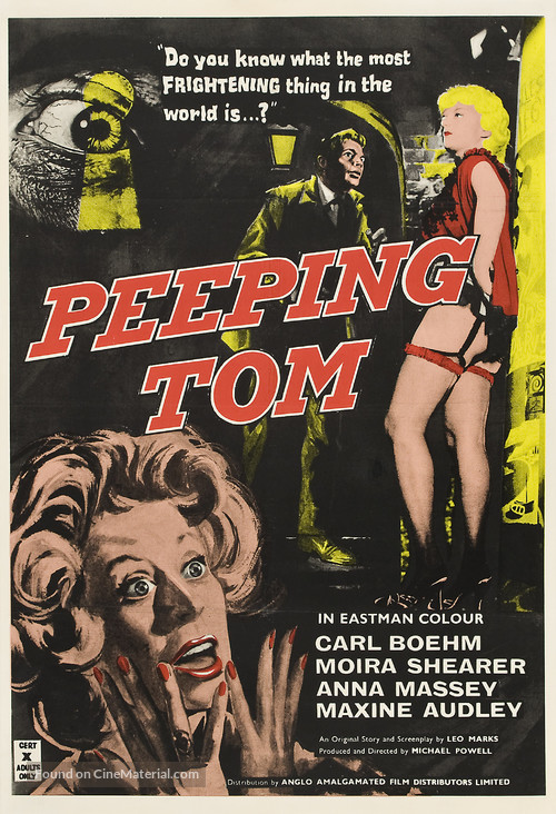 Peeping Tom - British Movie Poster