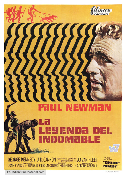 Cool Hand Luke - Spanish Movie Poster
