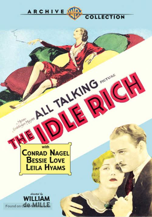 The Idle Rich - DVD movie cover