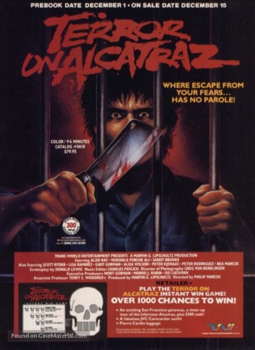 Terror on Alcatraz - Movie Poster