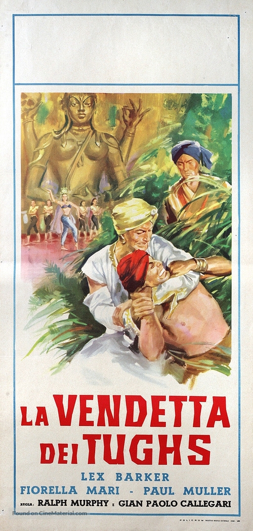 La vendetta dei Tughs - Italian Movie Poster