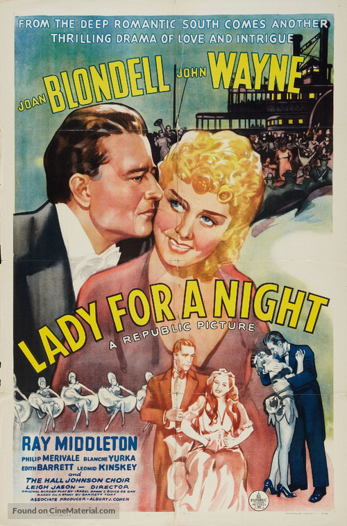 Lady for a Night - Movie Poster