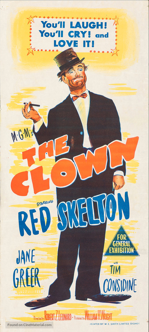 The Clown - Australian Movie Poster