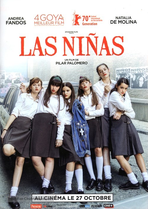 Las ni&ntilde;as - French Movie Poster