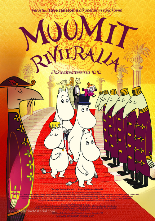 Muumit Rivieralla - Finnish Movie Poster