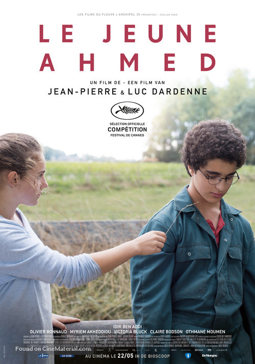 Le jeune Ahmed - Belgian Movie Poster