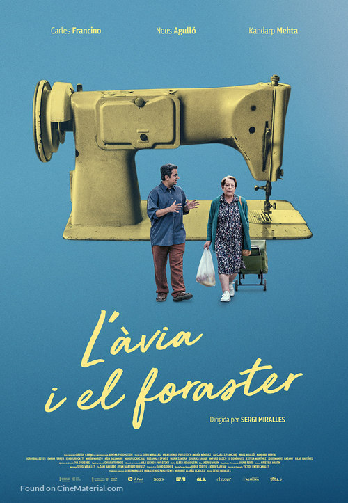 L&#039;&agrave;via i el foraster - Spanish Movie Poster