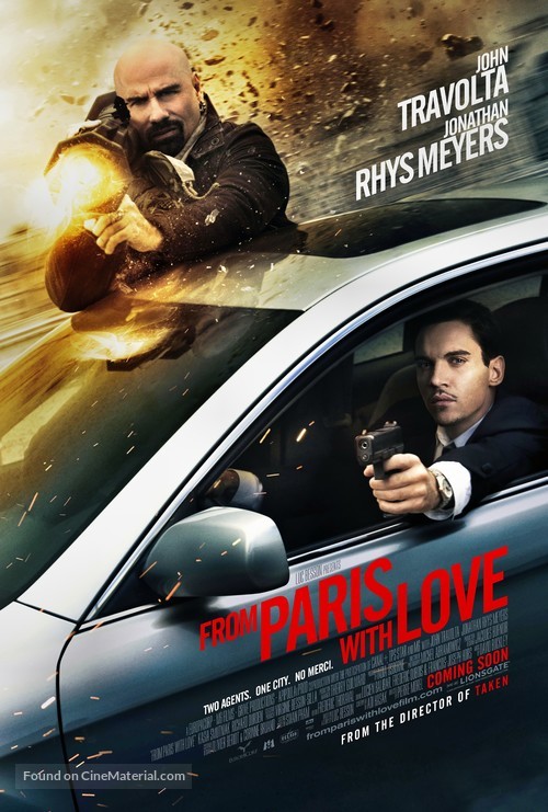 From Paris with Love - Movie Poster