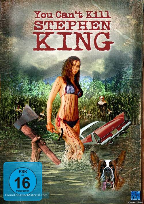 You Can&#039;t Kill Stephen King - German DVD movie cover