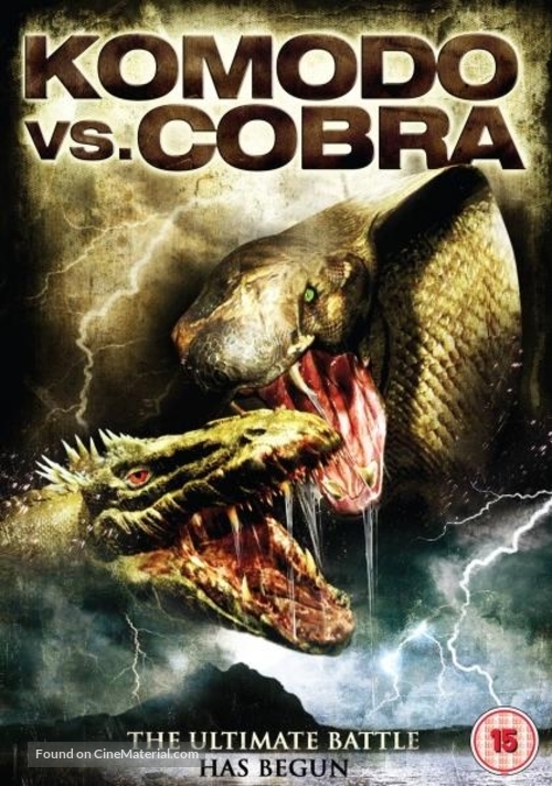 Komodo vs. Cobra - British DVD movie cover