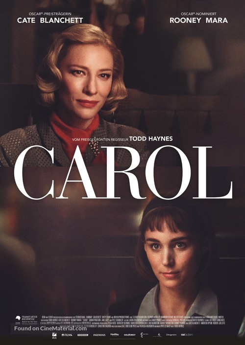 Carol - Austrian Movie Poster