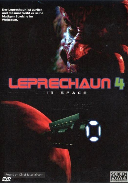 Leprechaun 4: In Space - German DVD movie cover