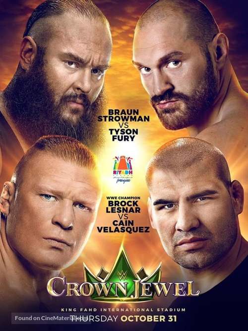 WWE Crown Jewel - Movie Poster