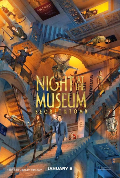 Night at the Museum: Secret of the Tomb - Movie Poster