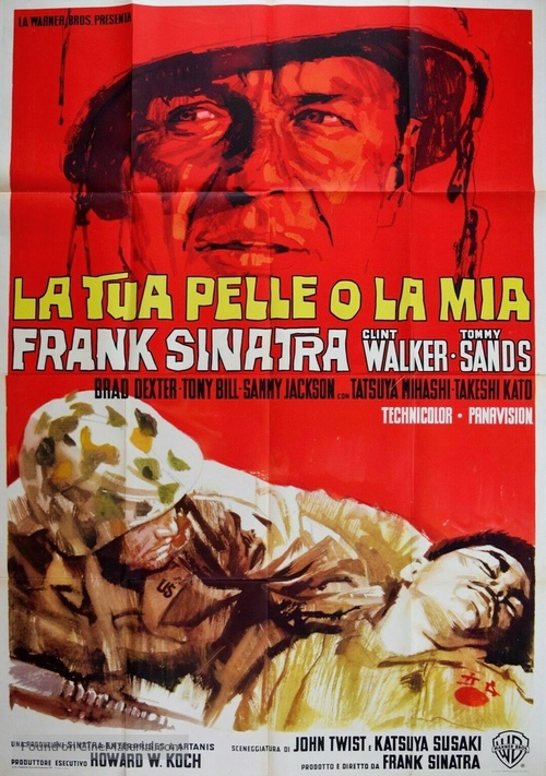 None But the Brave - Italian Movie Poster