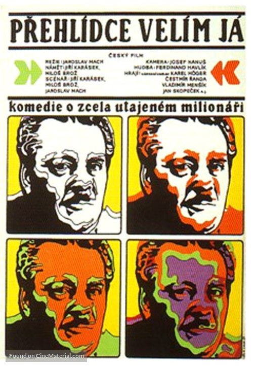 Prehl&iacute;dce velim j&aacute; - Czech Movie Poster