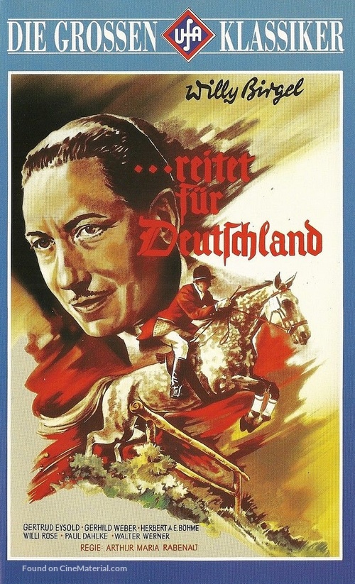 ...reitet f&uuml;r Deutschland - German VHS movie cover