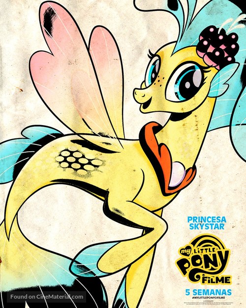 My Little Pony : The Movie - Brazilian Movie Poster