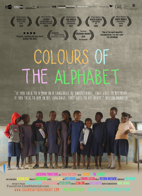 Colours of the Alphabet - British Movie Poster