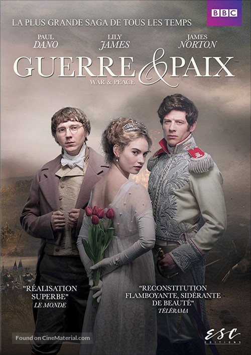 War and Peace - French DVD movie cover