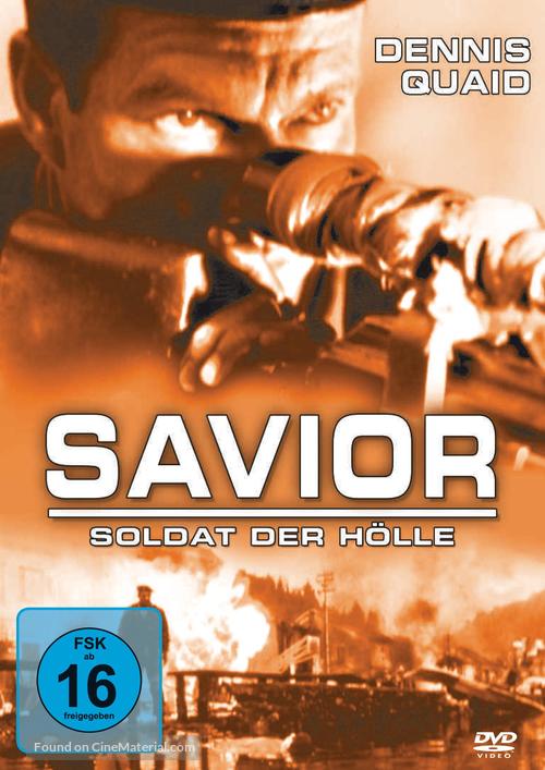 Savior - German DVD movie cover