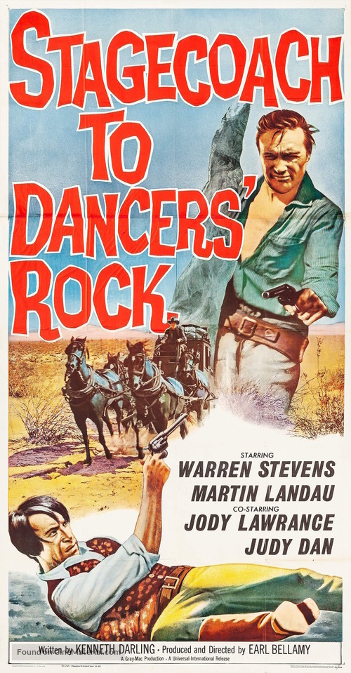 Stagecoach to Dancers&#039; Rock - Movie Poster