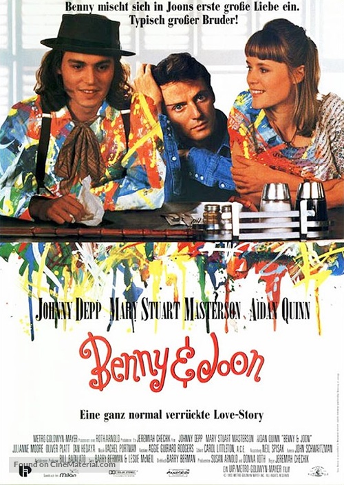 Benny And Joon - German Movie Poster