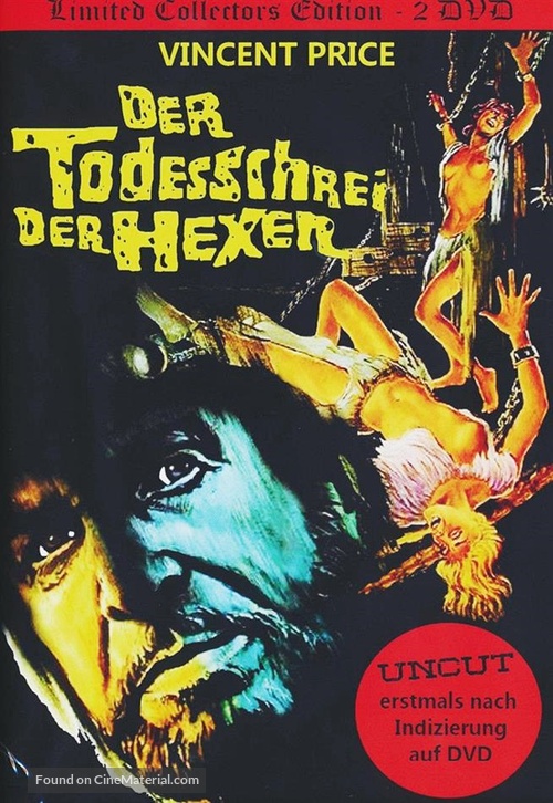 Cry of the Banshee - German DVD movie cover