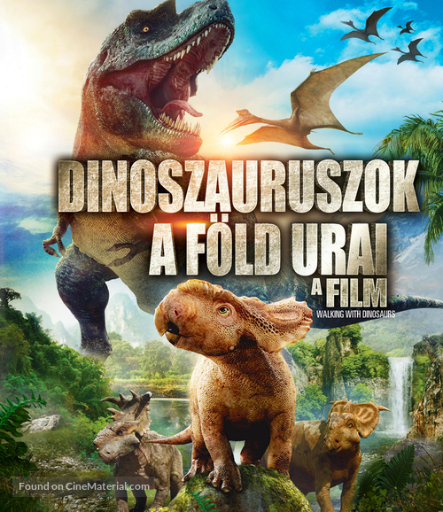 Walking with Dinosaurs 3D - Hungarian Blu-Ray movie cover