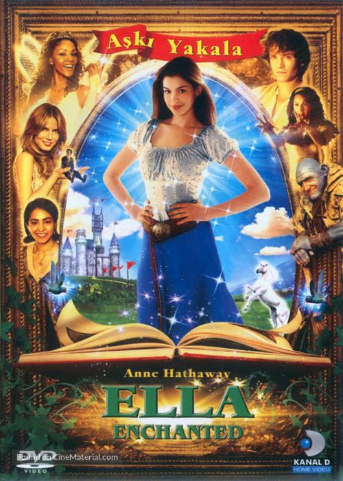 Ella Enchanted - Turkish DVD movie cover