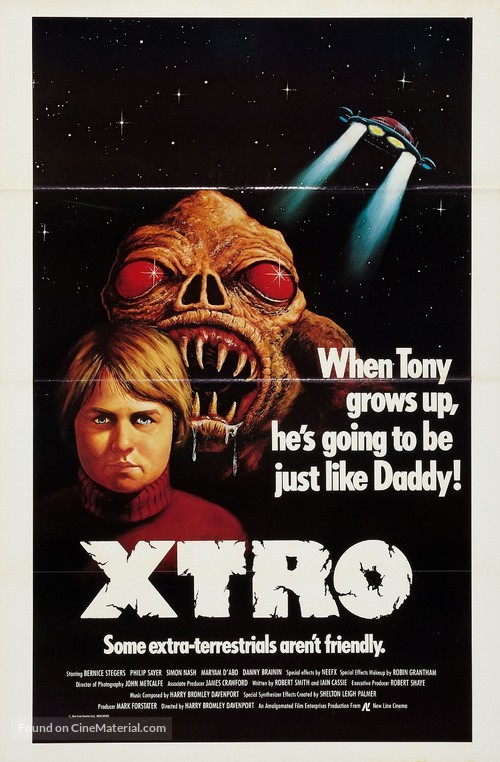 Xtro - Movie Poster