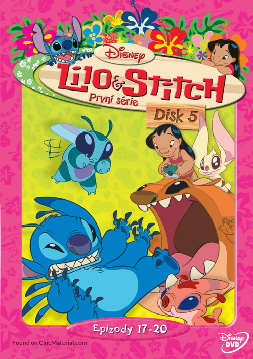 Lilo & Stitch: The Series (2003) Czech dvd movie cover